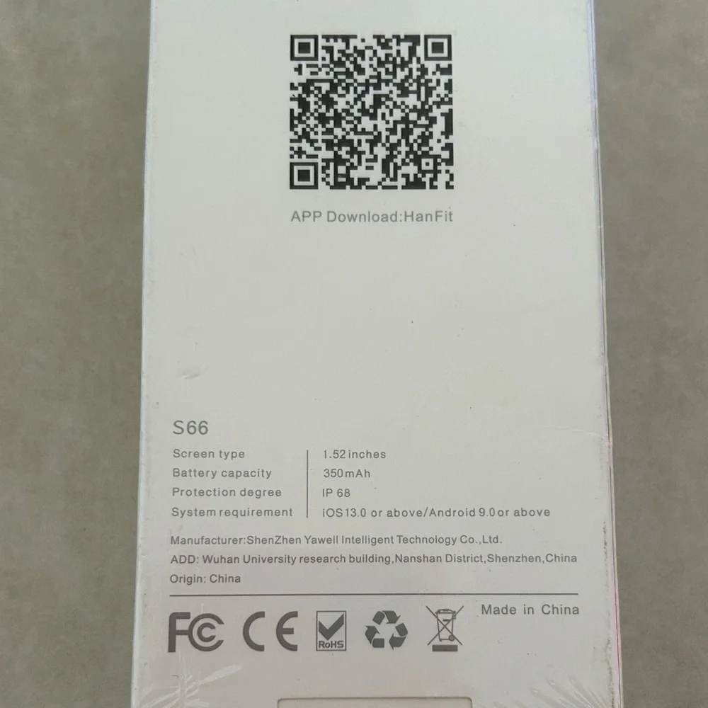 Fitness Tracker Smartwatch - Sealed box